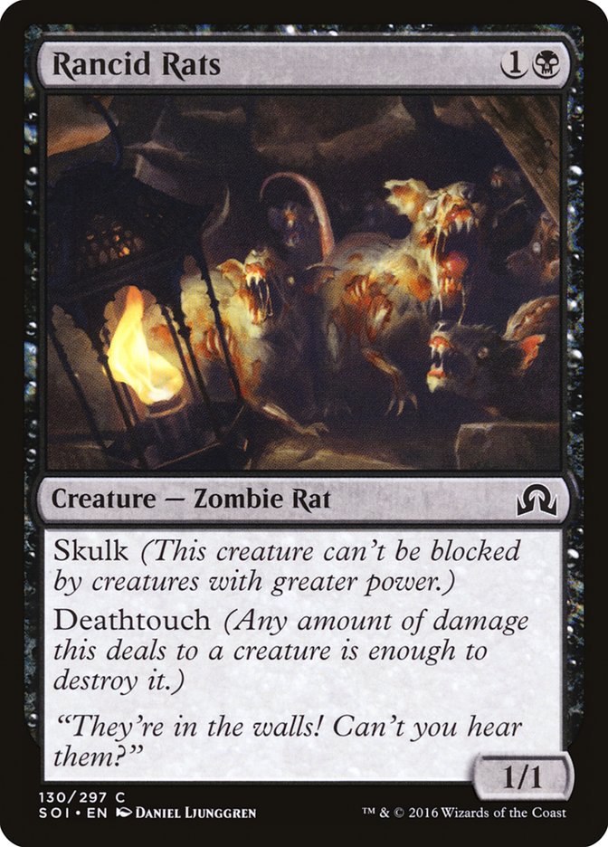 Rancid Rats [Shadows over Innistrad] | Golgari Games