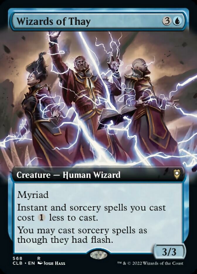 Wizards of Thay (Extended Art) [Commander Legends: Battle for Baldur's Gate] | Local Legends