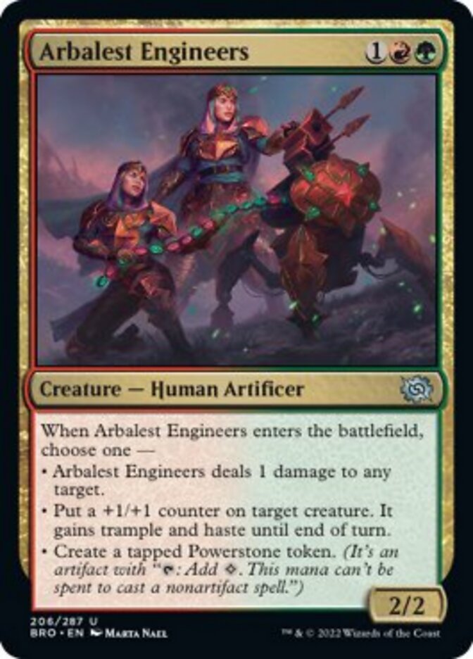 Arbalest Engineers [The Brothers' War] | Golgari Games