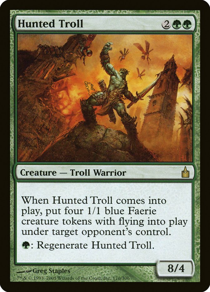 Hunted Troll [Ravnica: City of Guilds] | Local Legends