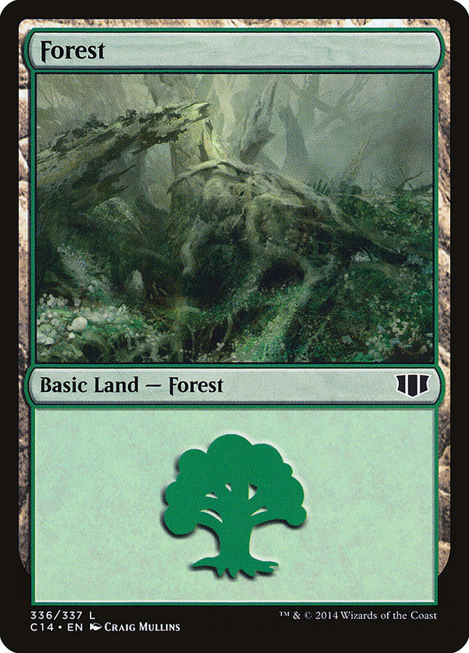 Forest (336) [Commander 2014] | Golgari Games