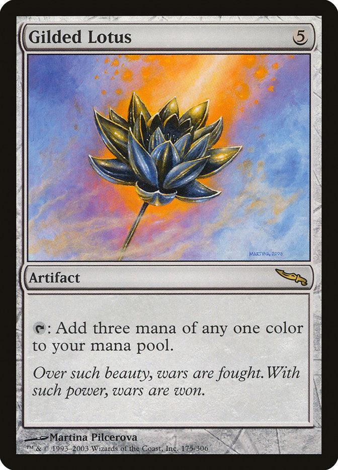 Gilded Lotus [Mirrodin] | Local Legends