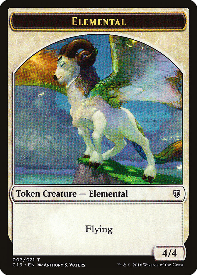 Elemental Token [Commander 2016 Tokens] | Local Legends