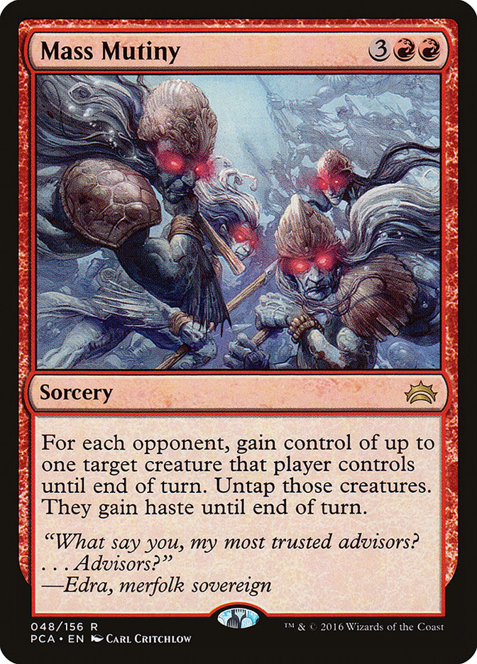 Mass Mutiny [Planechase Anthology] | Local Legends