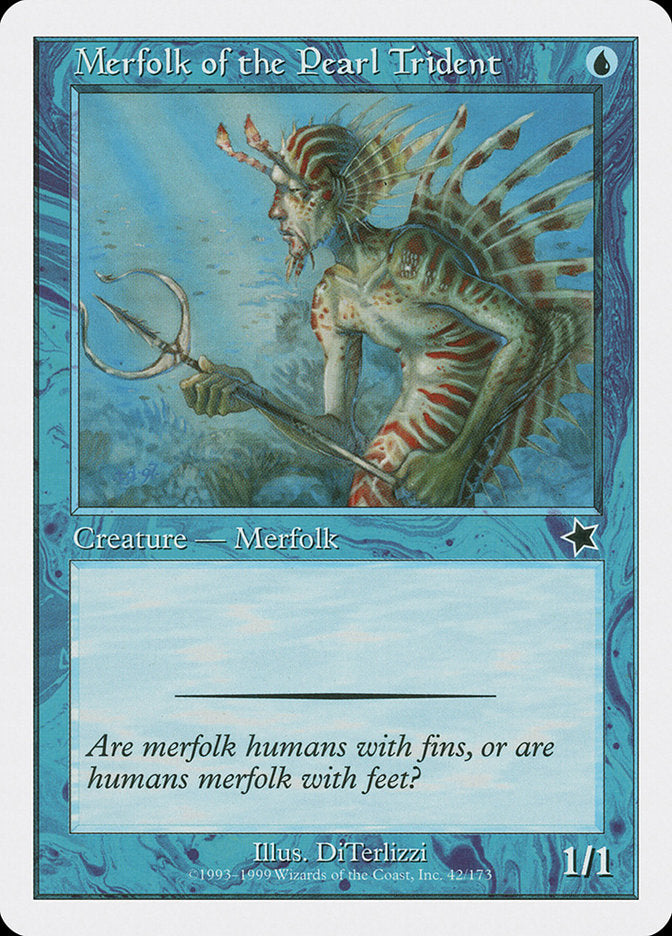 Merfolk of the Pearl Trident [Starter 1999] | Golgari Games