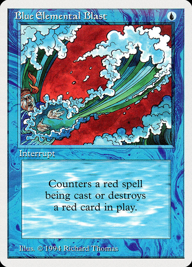 Blue Elemental Blast [Summer Magic / Edgar] | Local Legends