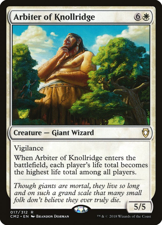 Arbiter of Knollridge [Commander Anthology Volume II] | Golgari Games