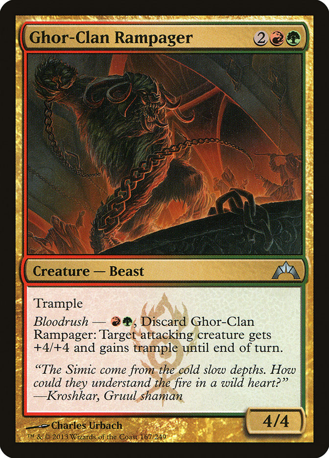 Ghor-Clan Rampager [Gatecrash] | Local Legends