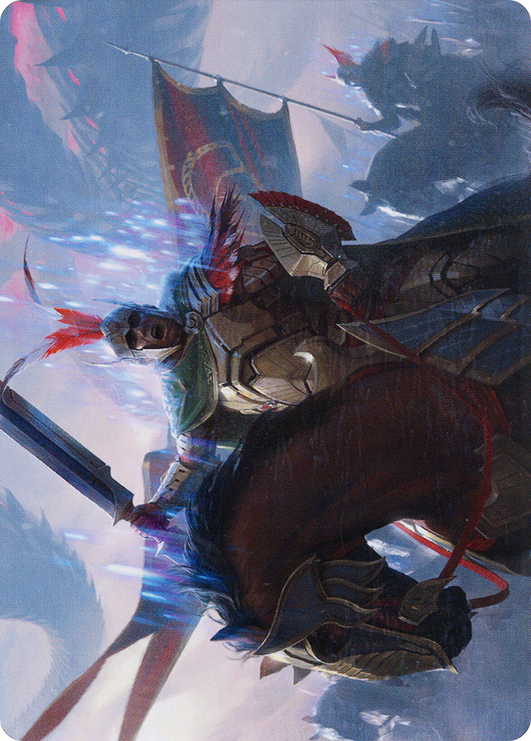 Marshal of Zhalfir Art Card [March of the Machine Art Series] | Local Legends