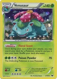 Venusaur (3/108) (Cosmos Holo) (Blister Exclusive) [Black & White: Dark Explorers] | Golgari Games