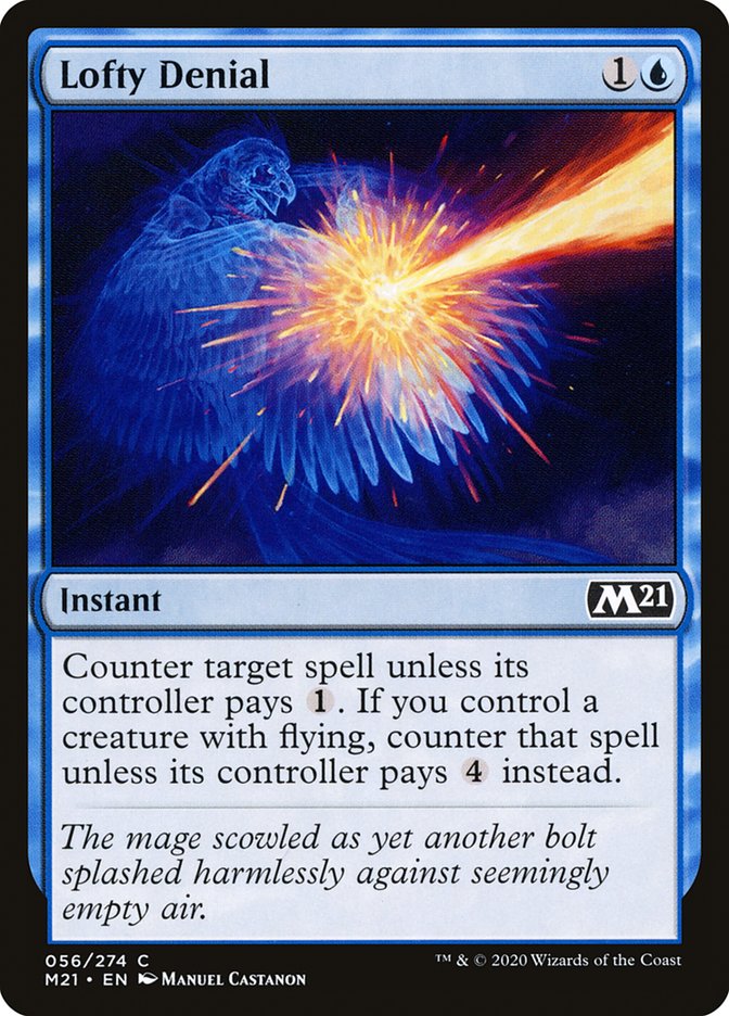 Lofty Denial [Core Set 2021] | Local Legends