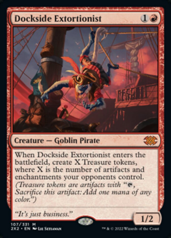 Dockside Extortionist [Double Masters 2022] | Golgari Games