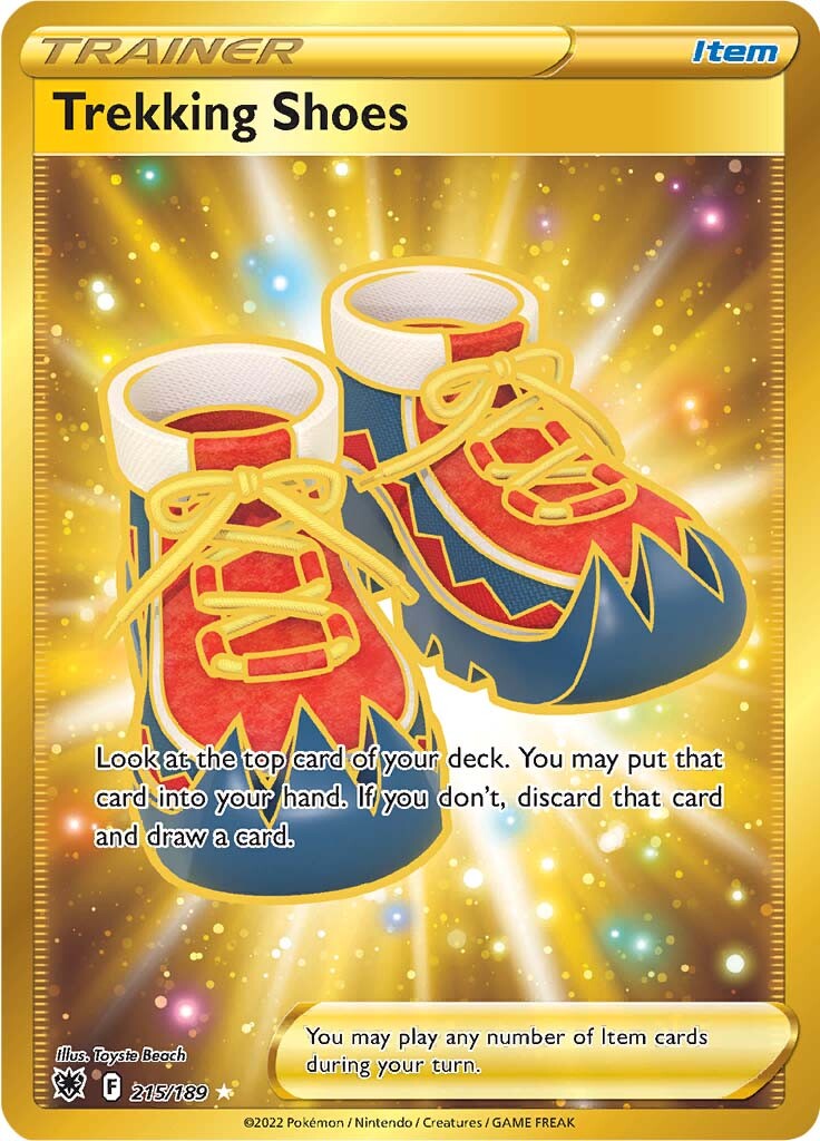 Trekking Shoes (215/189) [Sword & Shield: Astral Radiance] | Golgari Games