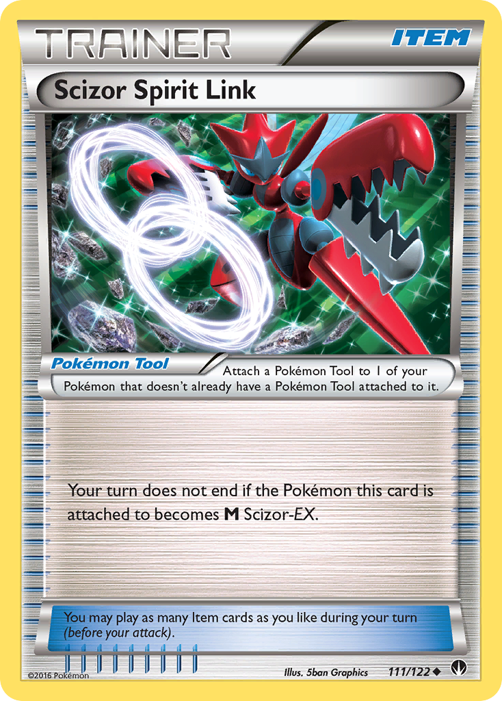 Scizor Spirit Link (111/122) [XY: BREAKpoint] | Golgari Games