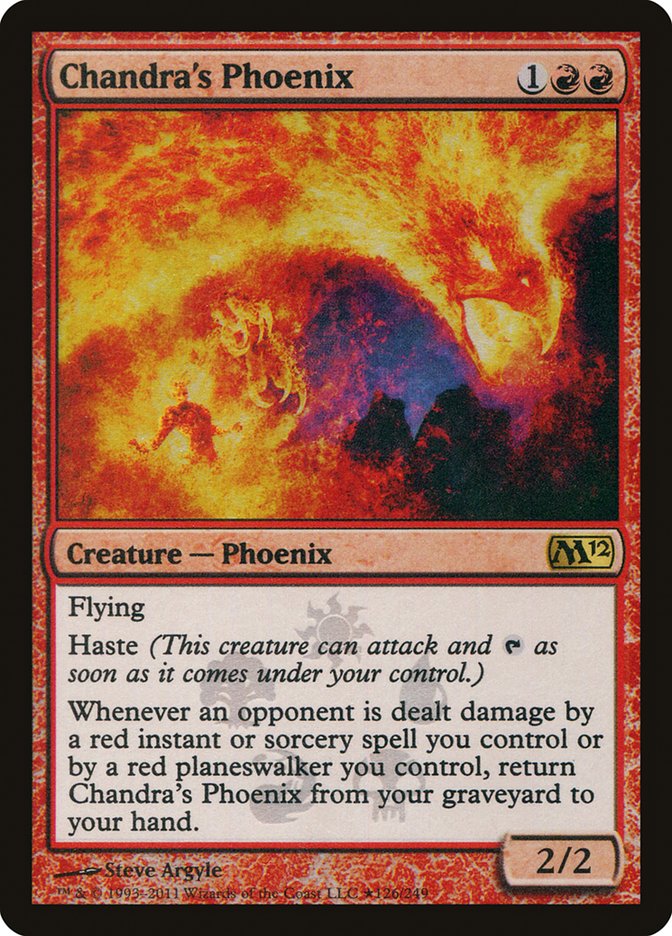 Chandra's Phoenix (Buy-A-Box) [Magic 2012 Promos] | Golgari Games