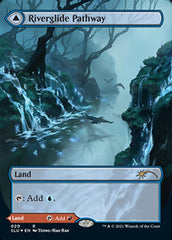 Riverglide Pathway // Lavaglide Pathway (Borderless) [Secret Lair: Ultimate Edition] | Local Legends