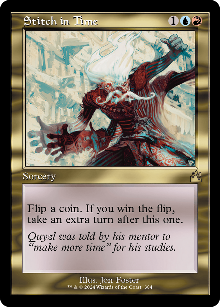 Stitch in Time (Retro Frame) [Ravnica Remastered] | Local Legends