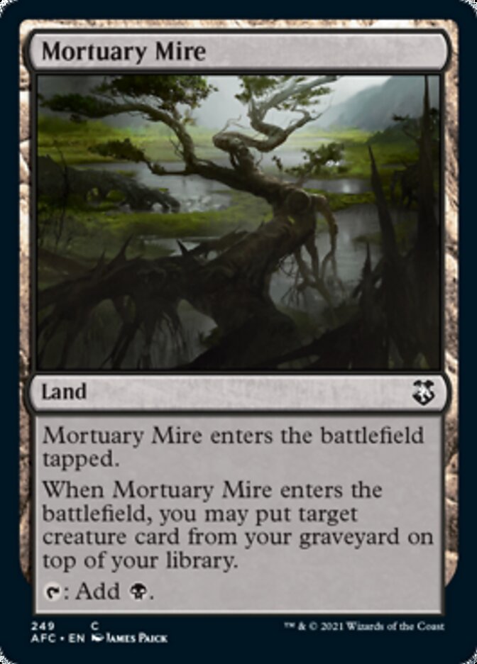 Mortuary Mire [Dungeons & Dragons: Adventures in the Forgotten Realms Commander] | Local Legends
