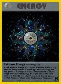 Rainbow Energy (17/82) [Team Rocket Unlimited] | Golgari Games