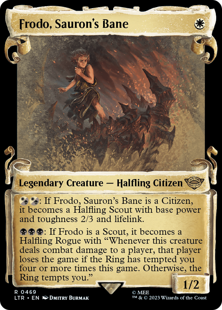 Frodo, Sauron's Bane [The Lord of the Rings: Tales of Middle-Earth Showcase Scrolls] | Local Legends