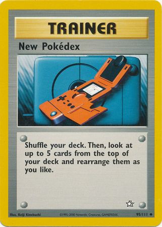 New Pokedex (95/111) [Neo Genesis Unlimited] | Golgari Games