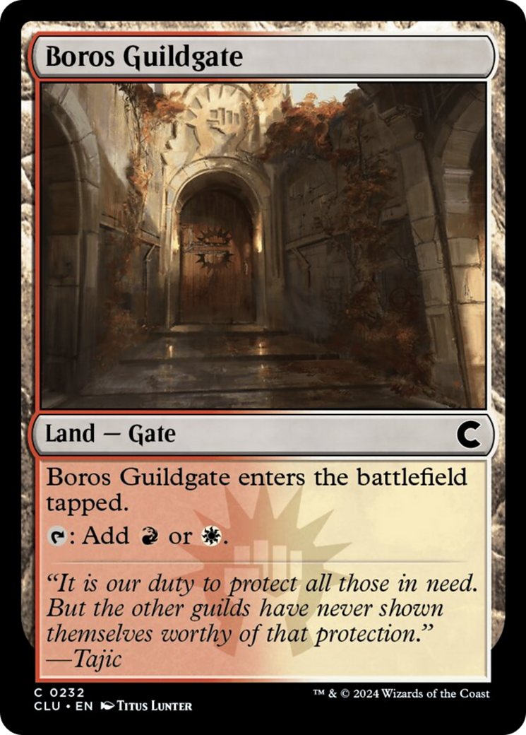 Boros Guildgate [Ravnica: Clue Edition] | Local Legends