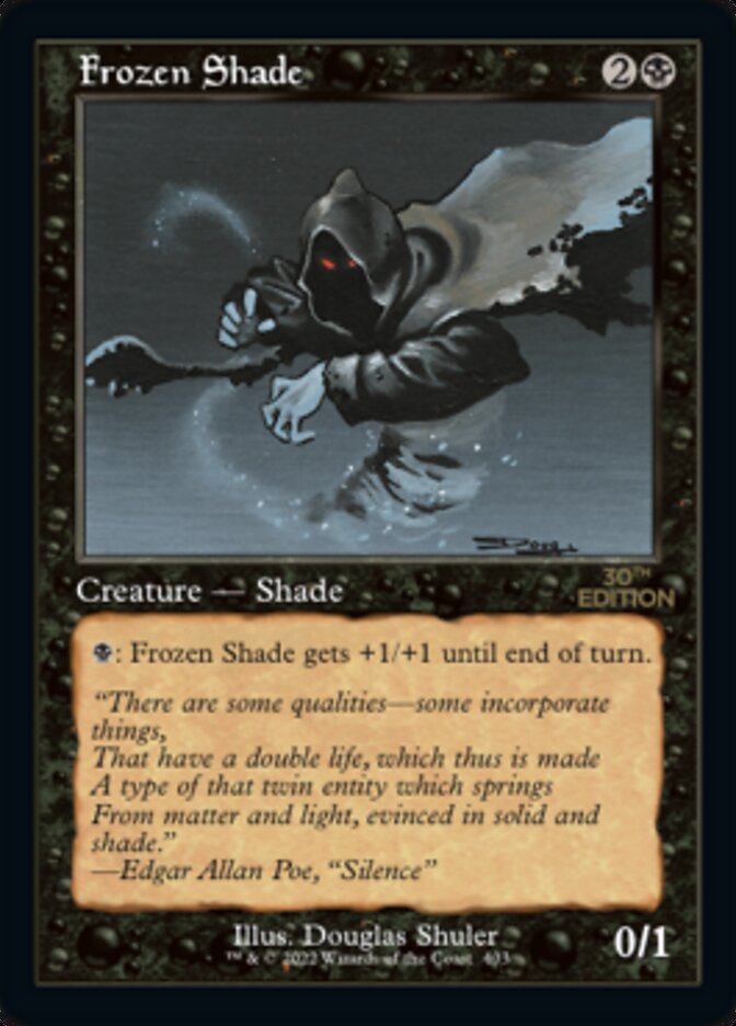 Frozen Shade (Retro) [30th Anniversary Edition] | Local Legends