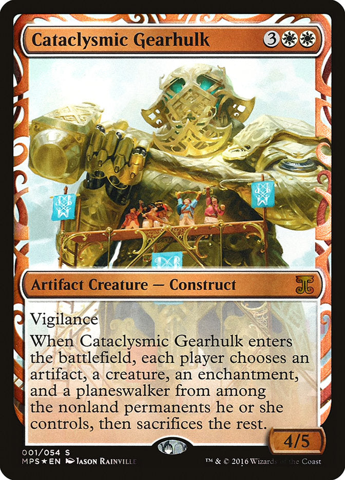 Cataclysmic Gearhulk [Kaladesh Inventions] | Golgari Games