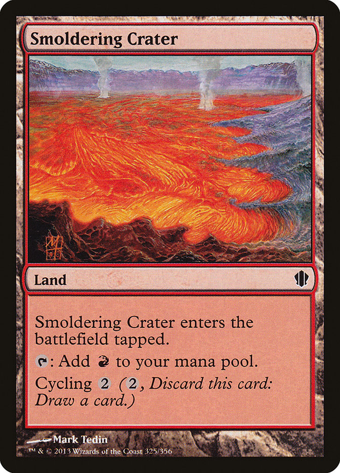 Smoldering Crater [Commander 2013] | Golgari Games