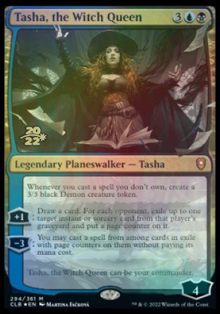 Tasha, the Witch Queen [Commander Legends: Battle for Baldur's Gate Prerelease Promos] | Golgari Games