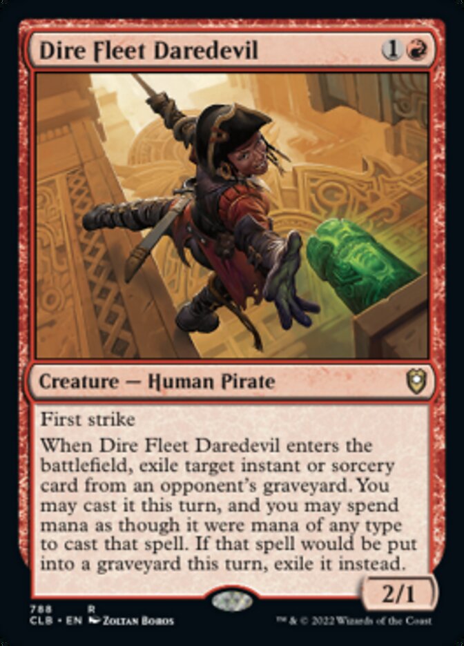 Dire Fleet Daredevil [Commander Legends: Battle for Baldur's Gate] | Local Legends