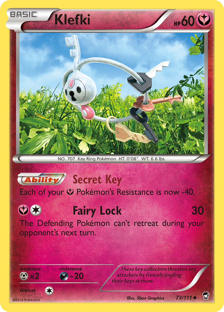 Klefki (73/111) [XY: Furious Fists] | Golgari Games