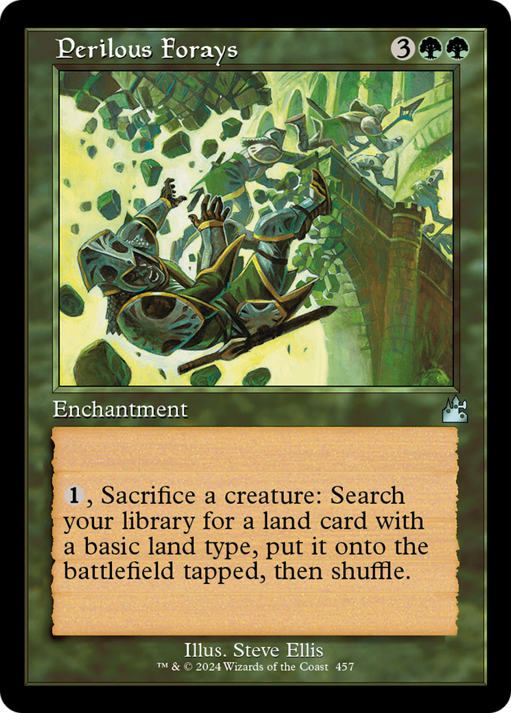Perilous Forays (Retro) [Ravnica Remastered] | Local Legends