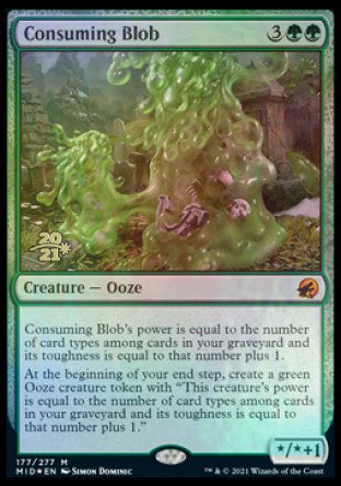 Consuming Blob [Innistrad: Midnight Hunt Prerelease Promos] | Golgari Games