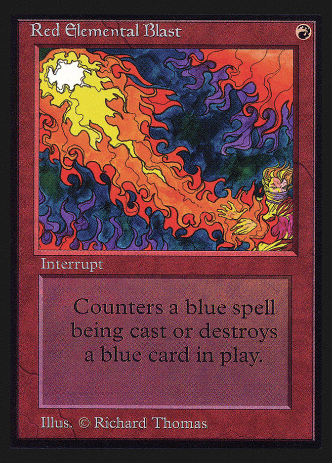 Red Elemental Blast [International Collectors' Edition] | Local Legends