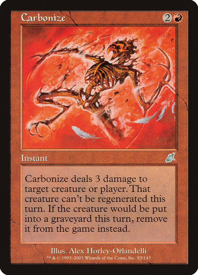 Carbonize [Scourge] | Local Legends