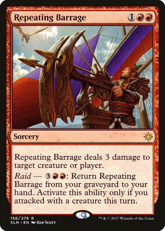 Repeating Barrage [Ixalan] | Golgari Games