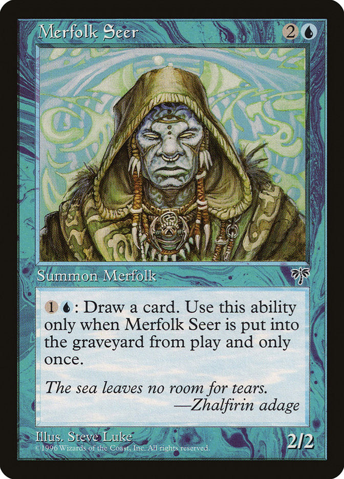 Merfolk Seer [Mirage] | Golgari Games