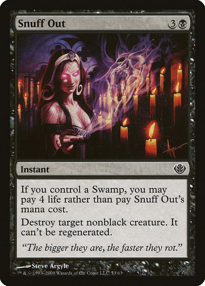 Snuff Out [Duel Decks: Garruk vs. Liliana] | Golgari Games