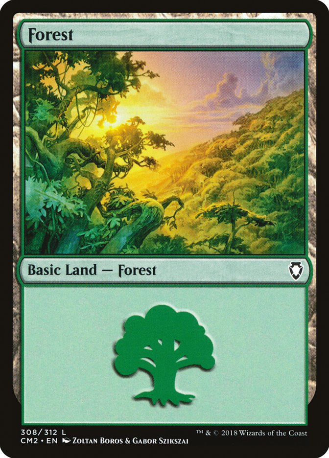 Forest (308) [Commander Anthology Volume II] | Golgari Games