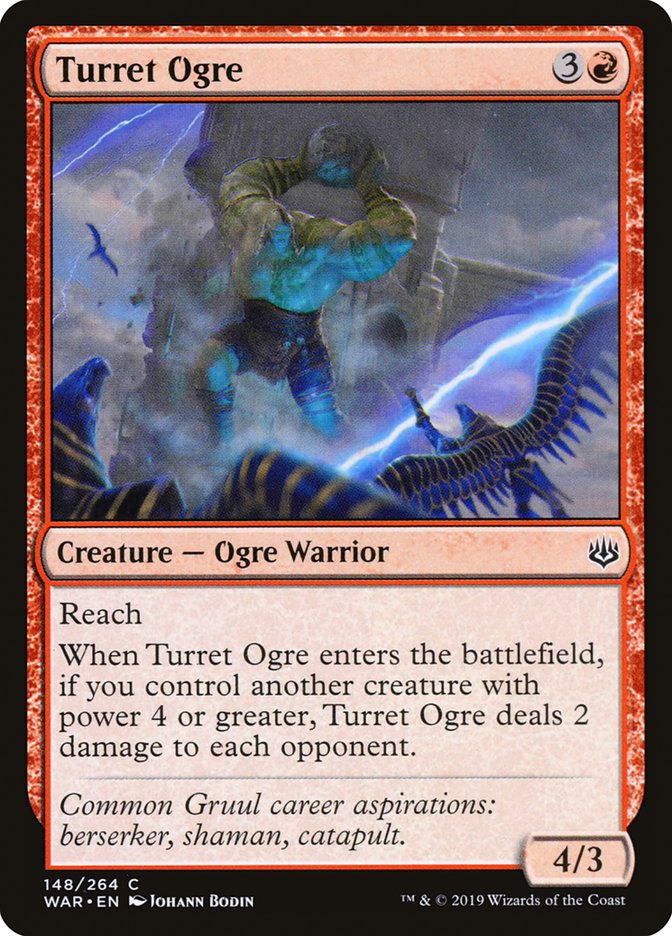 Turret Ogre [War of the Spark] | Golgari Games