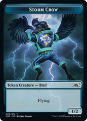 Clown Robot (002) // Storm Crow Double-sided Token [Unfinity Tokens] | Golgari Games