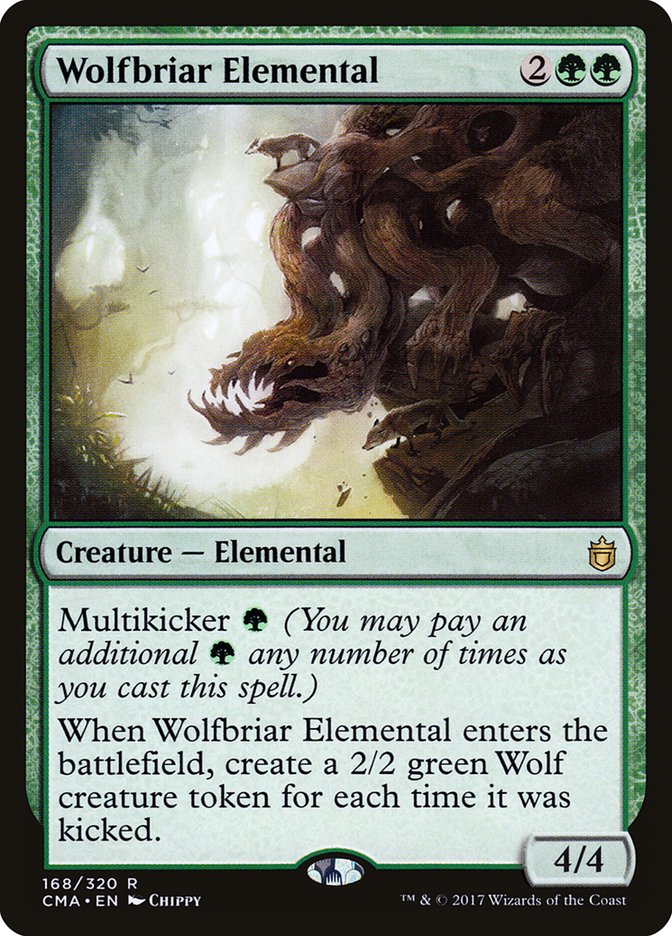 Wolfbriar Elemental [Commander Anthology] | Local Legends
