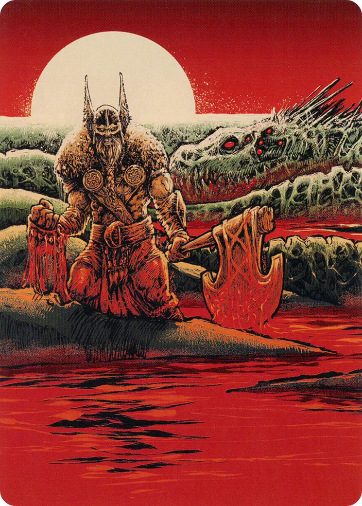 Fynn, the Fangbearer Art Card [March of the Machine Art Series] | Local Legends