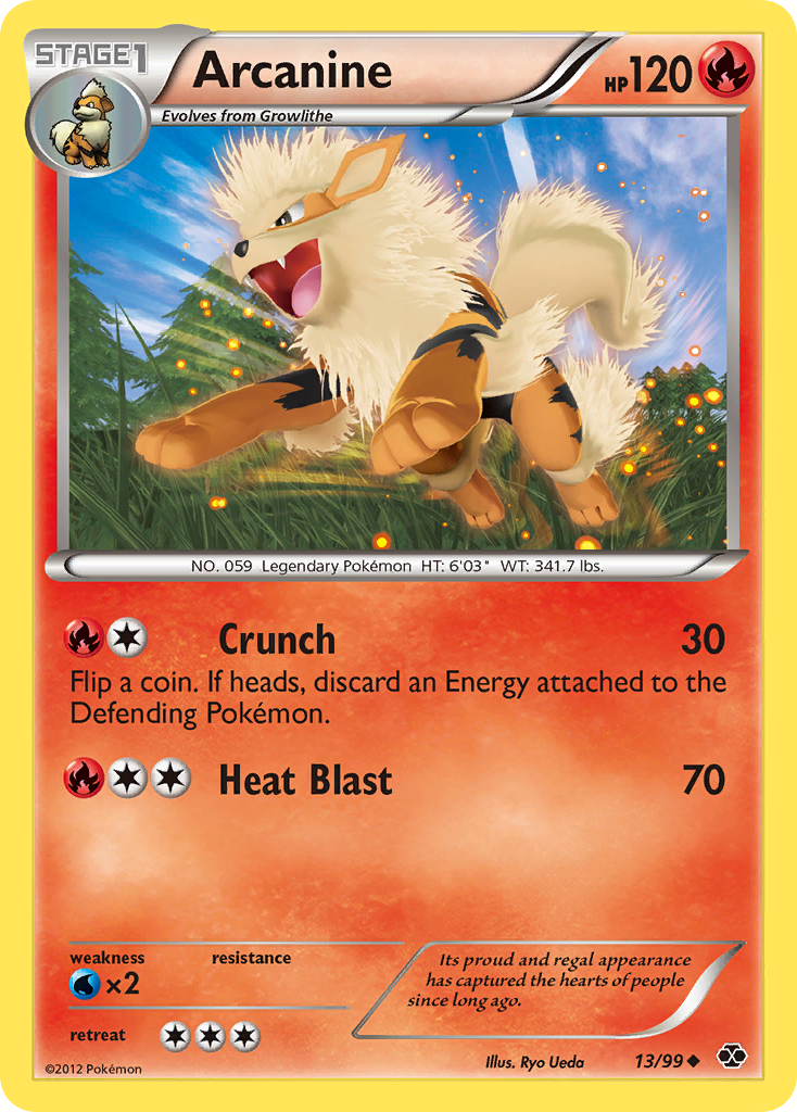 Arcanine (13/99) [Black & White: Next Destinies] | Golgari Games