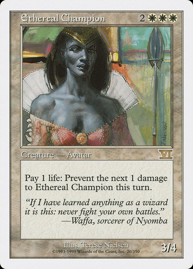 Ethereal Champion [Classic Sixth Edition] | Golgari Games