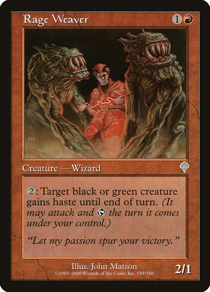Rage Weaver [Invasion] | Local Legends