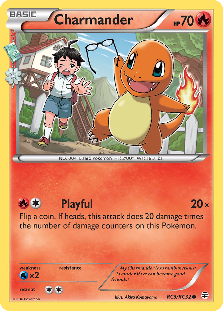 Charmander (RC3/RC32) [XY: Generations] | Golgari Games