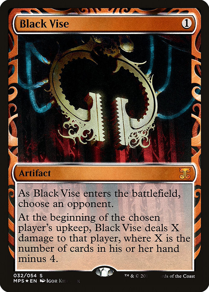 Black Vise [Kaladesh Inventions] | Golgari Games