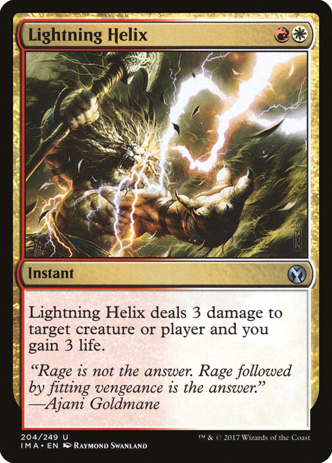 Lightning Helix [Iconic Masters] | Golgari Games